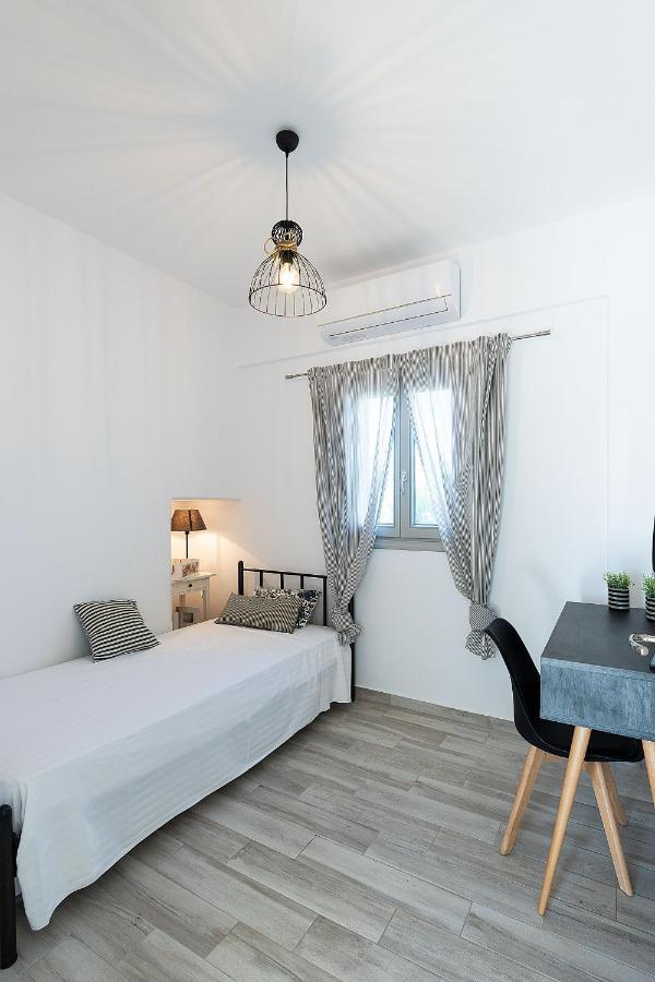 White Pearl Villa Naxos With Private Swimming Pool Naxos City Екстер'єр фото