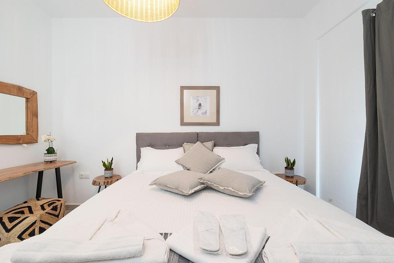 White Pearl Villa Naxos With Private Swimming Pool Naxos City Екстер'єр фото